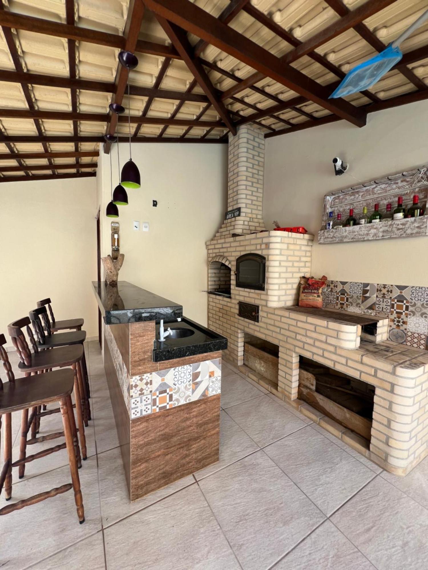 Casa Com Piscina, Churrasqueira E Ar Condicionado Em Condominio Cabo Frio Esterno foto